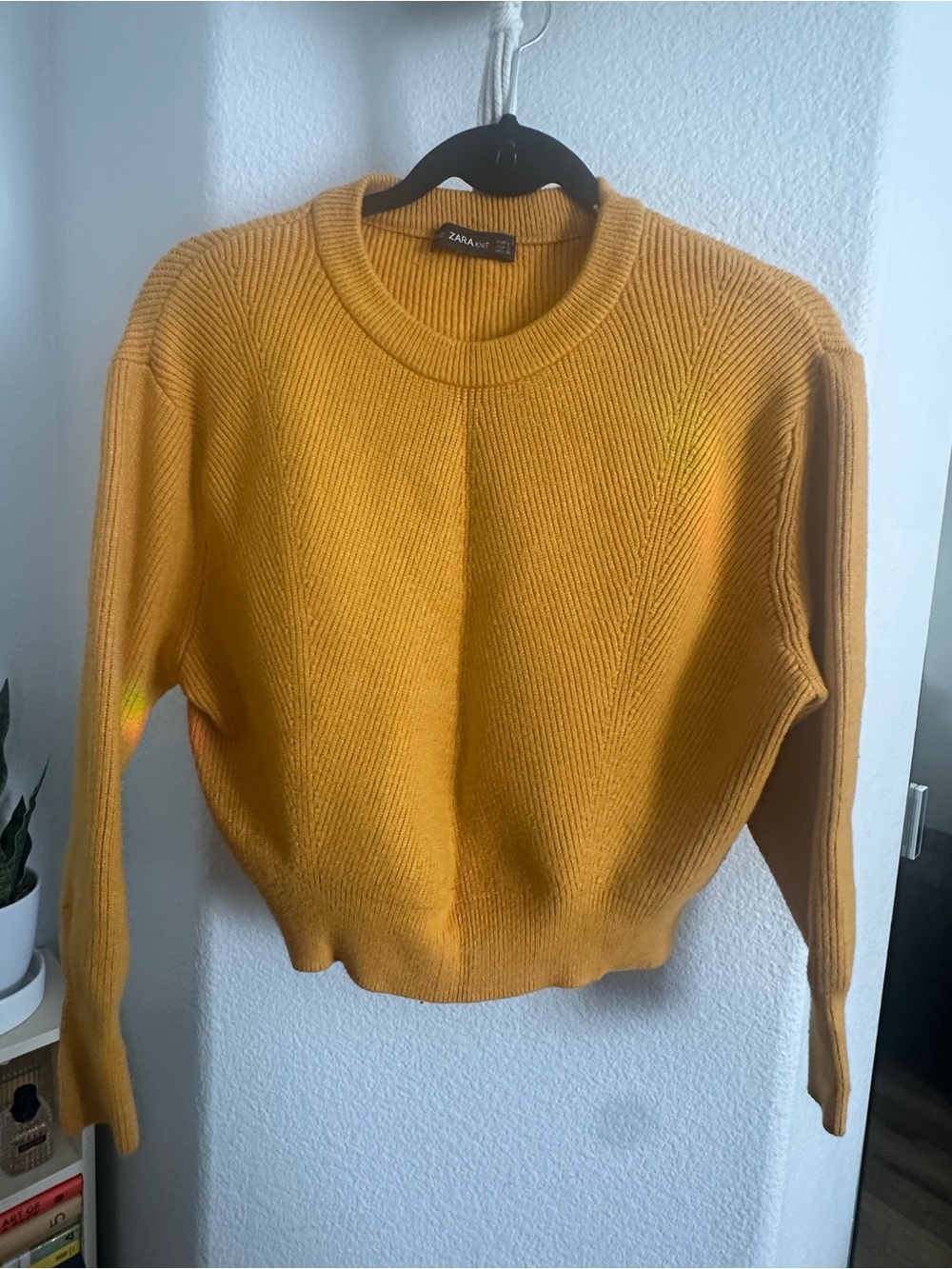 Zara Knit Mustard Yellow Small
